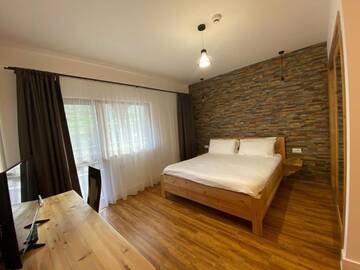 Фото номера Двухместный номер с 1 кроватью и балконом Отель Podina Resort г. Ungureni 6